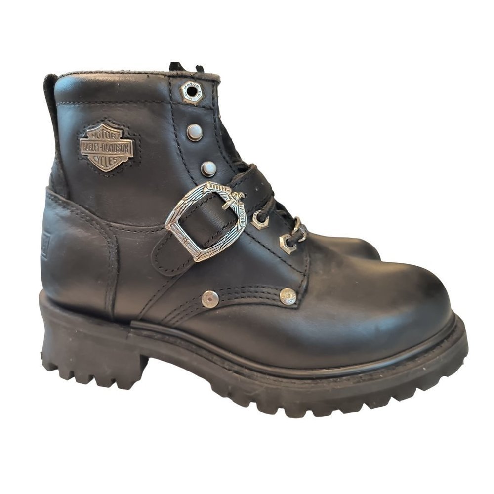Harley Davidson Faded Glory 6 Inch Boot‎ Women's Size 8